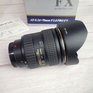TOKINA AT-X 24-70MM F2.8 PRO FX CANON EF MOUNT CAMERA LENS